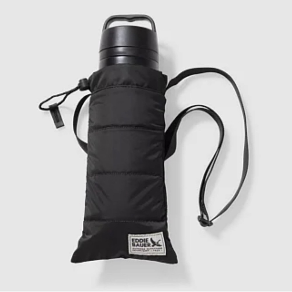 Eddie Bauer Olive Quilted Pouch - Picture 7 of 8